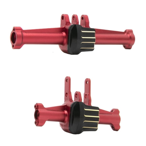 Yihuala TRX4M Rear Housing CNC-Aluminum Alloy Accessories Fit for 1/18 Crawler Car-Traxxas Defender Bronco-Upgrade Parts