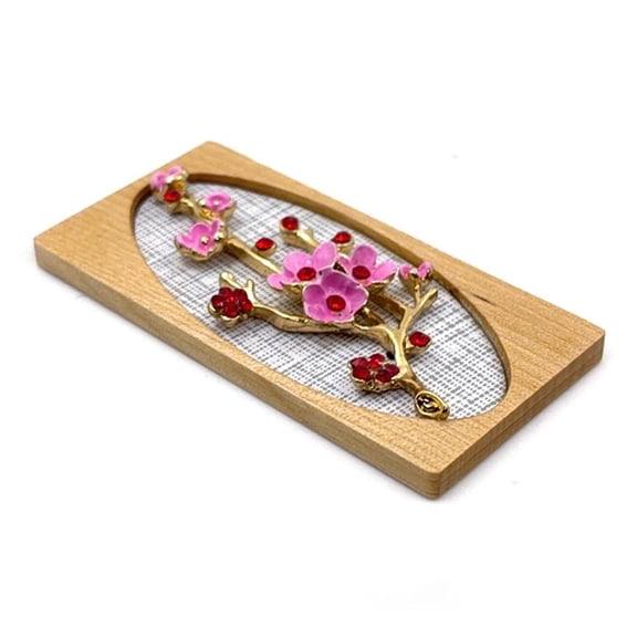 Yihuala Tiny Flower Picture Frames Photo Frame For Miniature Doll House Decors Painting Projects