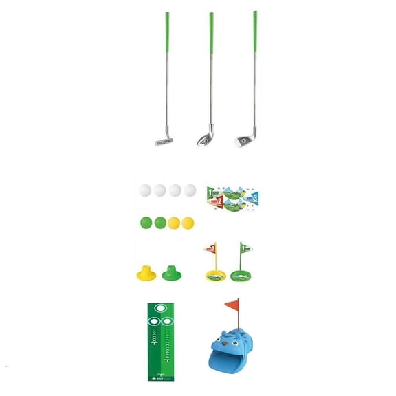 Yihuala Tiny Golfing Set For Includes Flexible Associations And Swing Trainer For Active Play