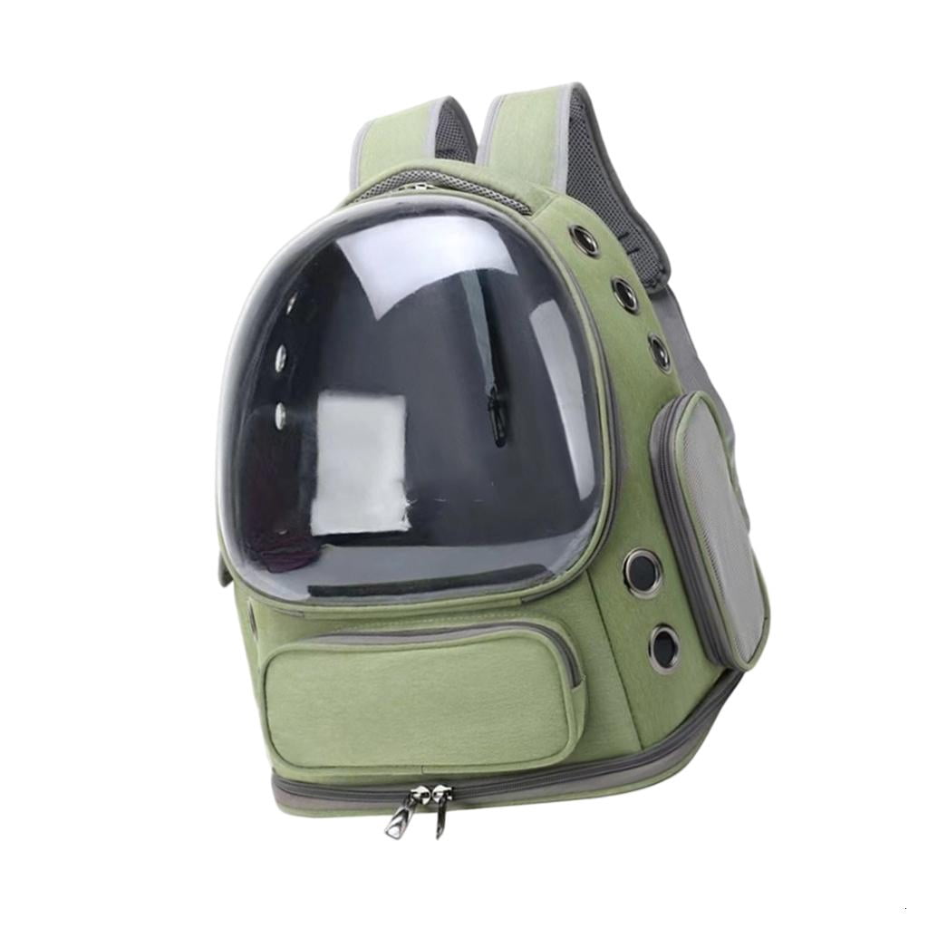 Yihuala Travel Pet Backpacks with Clear Window For Small Cats Dogs Breathable Pet Carrying Backpacks For Outdoor and Travel