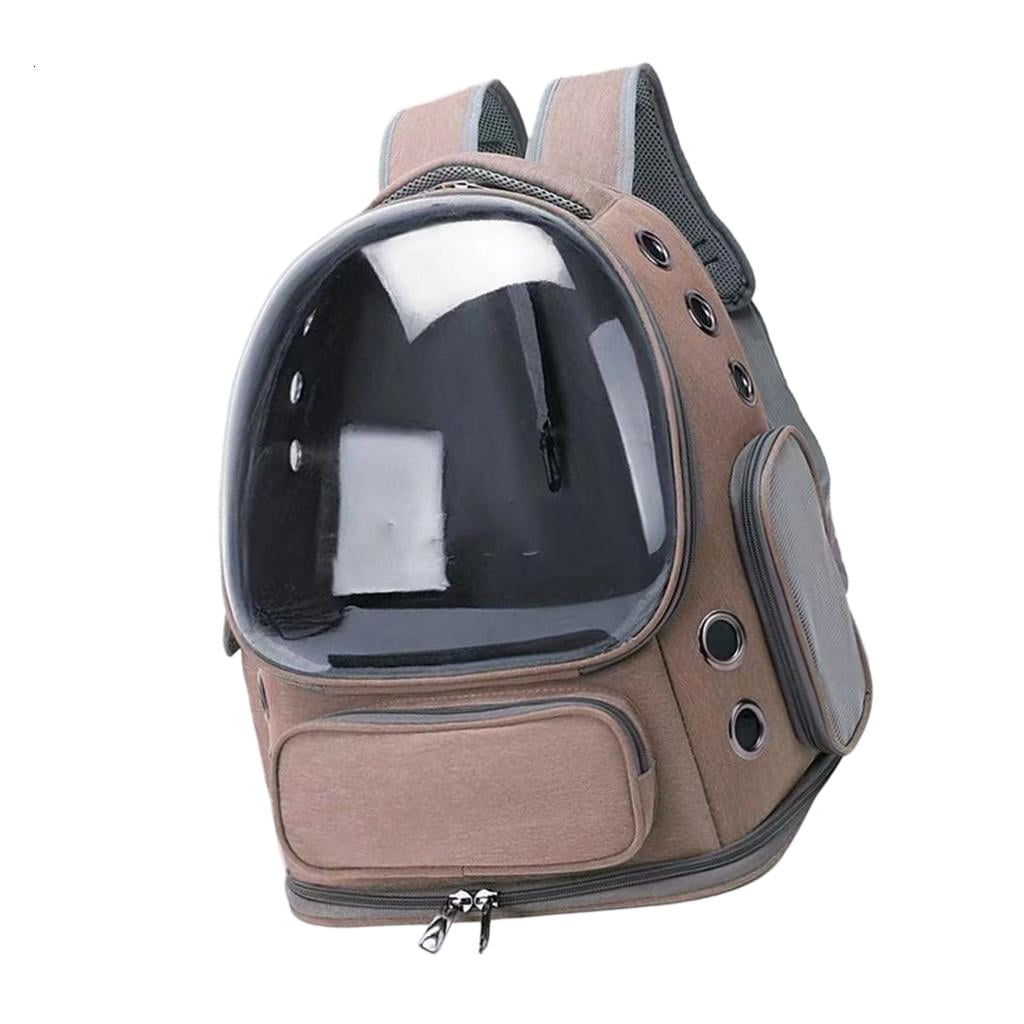 Yihuala Travel Pet Backpacks with Clear Window For Small Cats Dogs Breathable Pet Carrying Backpacks For Outdoor and Travel