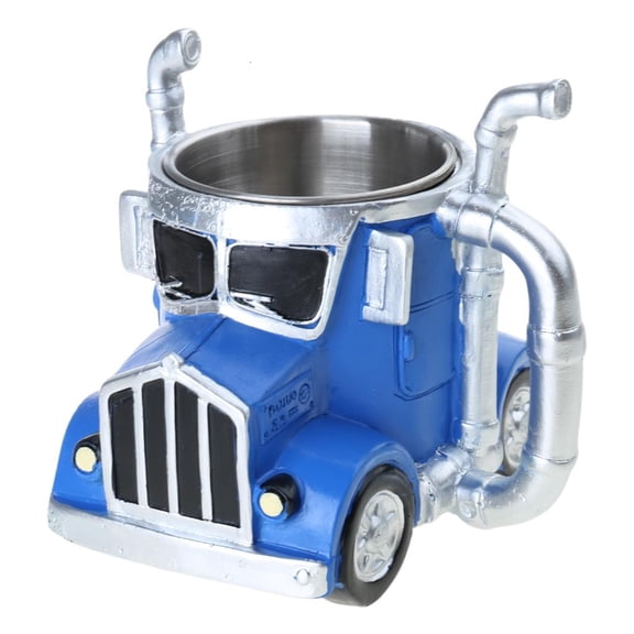 Yihuala Truck Shape Coffee Mug Resin Water Cup 12oz for Home Decoration and for Truck Enthusiasts Truck Mug