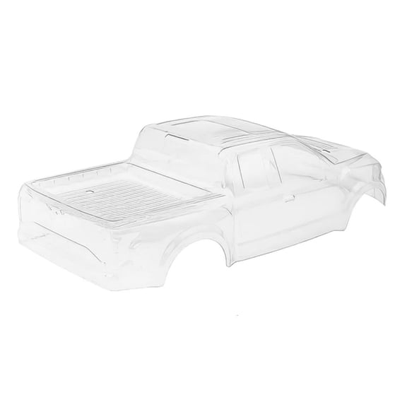 Yihuala Unpainted 1/16 Scale Model Car Body High Strength PVC Construction Seamless Compatibility With Standard Accessories