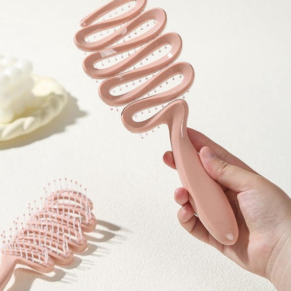 Yihuala Vented Hair Comb For Voluminous Crowns Lift Lightweight ABS Styling Tool