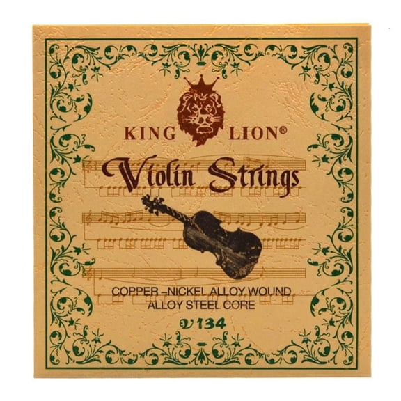 Yihuala Violin String Set Steel Violin Fiddle String Replacement Violin Strings Accessory Easy to Use