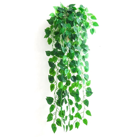 Yihuala Wall-Mounted Artificial Plant Display LeafyVine Wall Decoration Artificial Plant Simulated PlantVine Wall Hangings