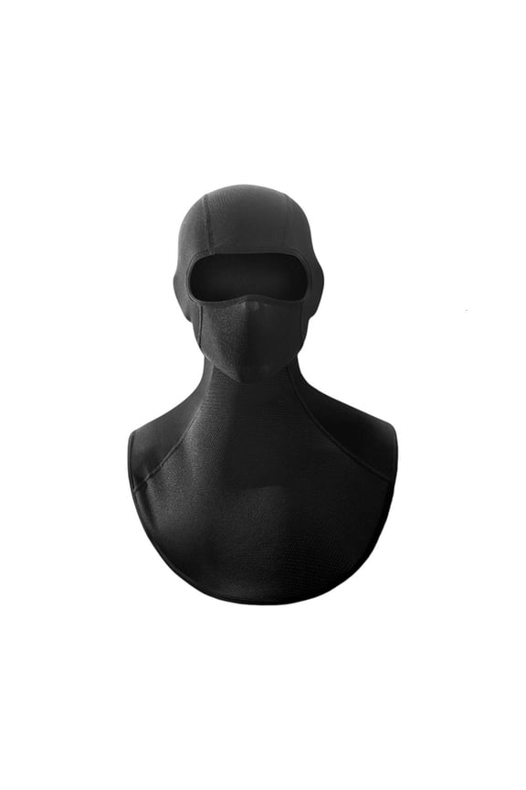 Winter Cycling Face Cover Windproof Hat With Breathable Fabric Full Head Neck Protections Compatible Helmets For Skiing