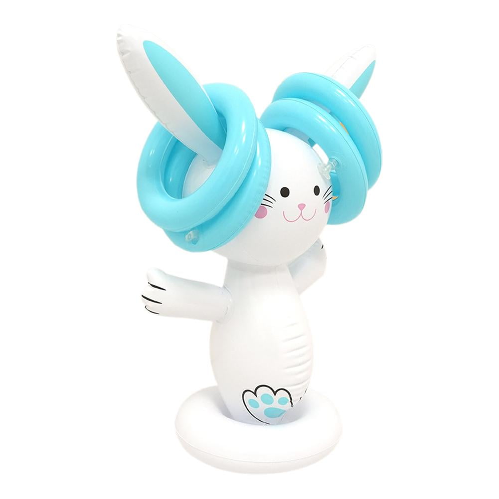 Yiinxianng 4 Circles+Easter Rabbit Hoop Interactive Kids Game Swimming ...