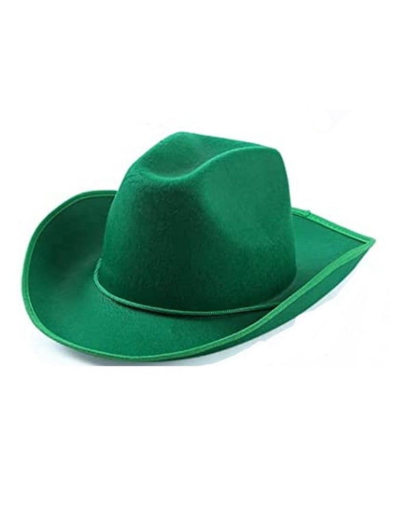 St Patrick's Day Plaid Hat with Strap Soft Hat for Holiday Costume Accessories