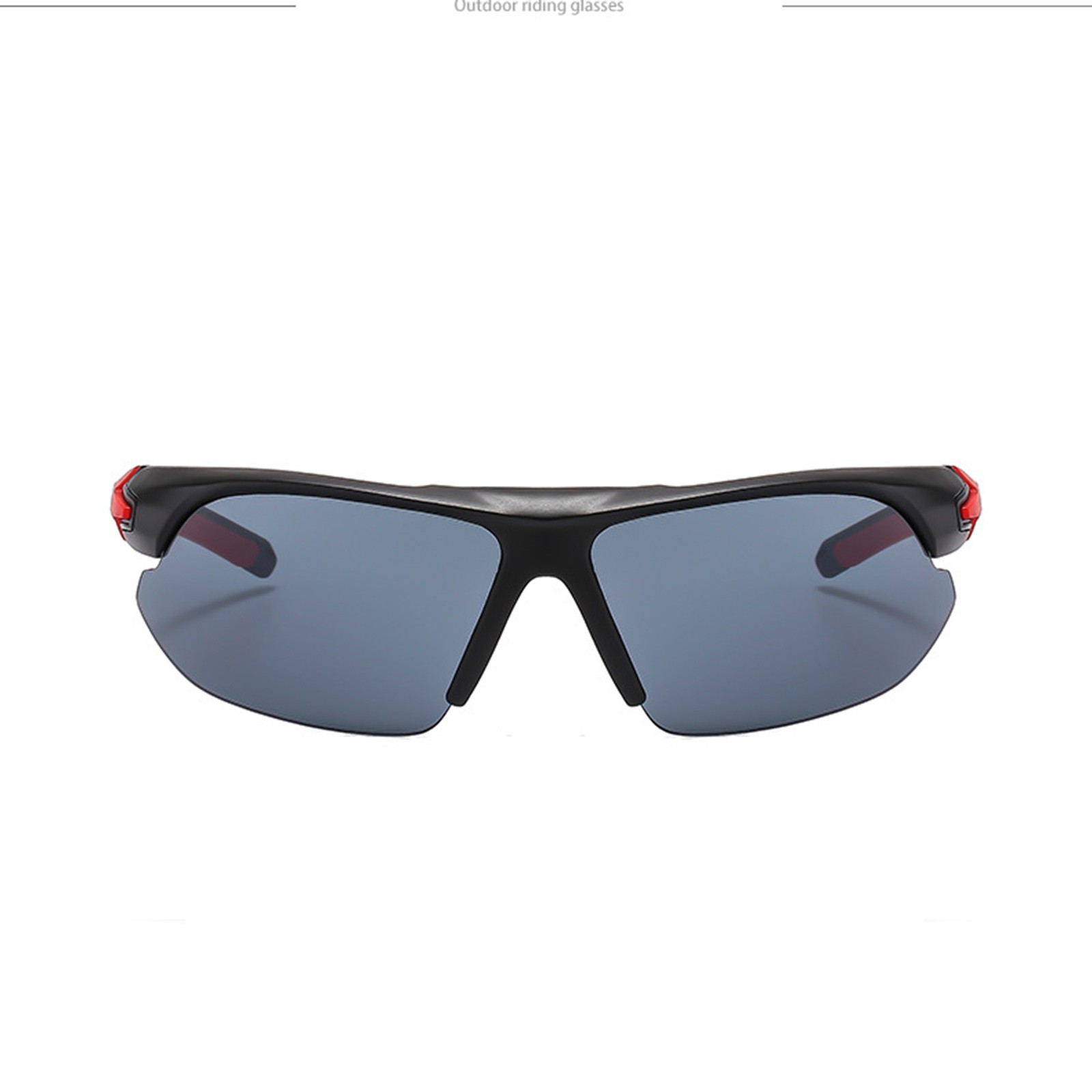 Yijiekai sunglasses womens Half Frame Riding Running Windproof