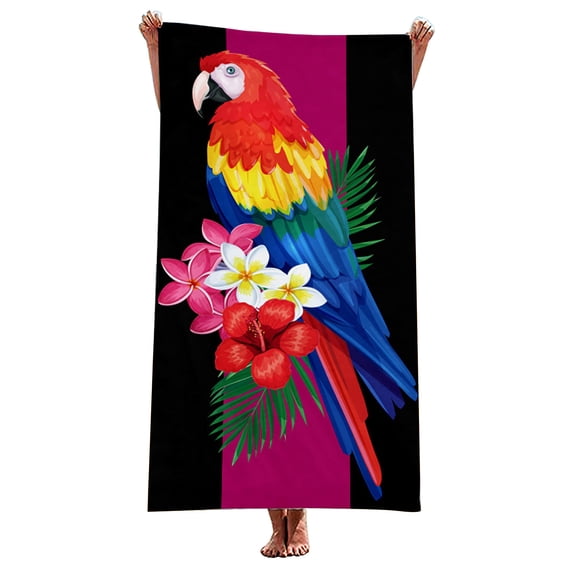 Yika Beach Blankets Beach Towel Rectangular Beach Towel Fine Fiber Towel Beach Mat Bath Towel Shawl Water Absorbing Portable And Drying All Season Universal Size Large