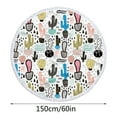 thumbnail image 1 of Yika Beach Blankets Beach Towel Round Printed Microfiber Beach Towel Super Lightweight Colorful Bath Towel Sandproof Beach Blanket Beach Mat Multi-Purpose Towel For Tr, 1 of 5