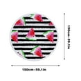 thumbnail image 1 of Yika Beach Blankets Beach Towel Tropical Fruit Circular Beach Towel Extra Large Microfiber Towels Super Absorbent Quick Drying Pool Blanket Towel For Kids Adults, 1 of 4