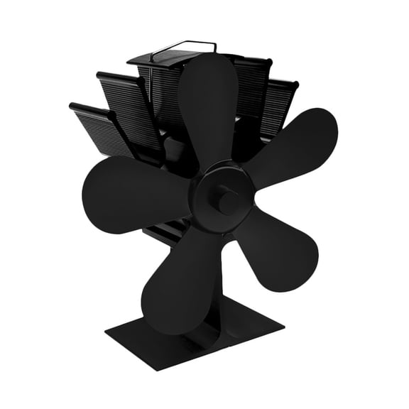 Yika Clearance Fans Fireplace Fan For Wood Stove,5 Blades, Environmentally Friendly And Efficient
