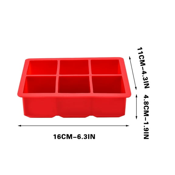 Yika Clearance Ice Cube Trays Ice Making Household Ice Tray Refrigerator Ice Box Internet Famous Ice Tray