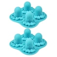 thumbnail image 1 of Yika Clearance Ice Cube Trays Octopus/ Shape Ice Cube/ DIY Mould Pudding Jelly Tray Home DIY Cocktail 2PC, 1 of 8