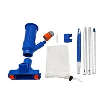 Yika Clearance,Pool Cleaning Tools,Portable Swimming Pool Vacuum Cleaner Leaf Rake Mesh Frame Net Skimmer Cleaner Swimming Pool Tool With 5 Assembly Rods