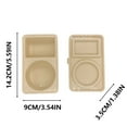 thumbnail image 1 of Yika Double Compartment Snack Box Seasoning Box Bento Box Mini Camping Packaging With Lid Snack Box, 1 of 9