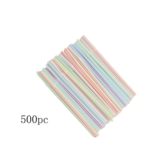Yika Drinking Straw Clearance 500 Pcs Reusable Straws Straws Plastic Plastic Straws Drinking Straws Plastic Straws For Cocktail Hot Drink