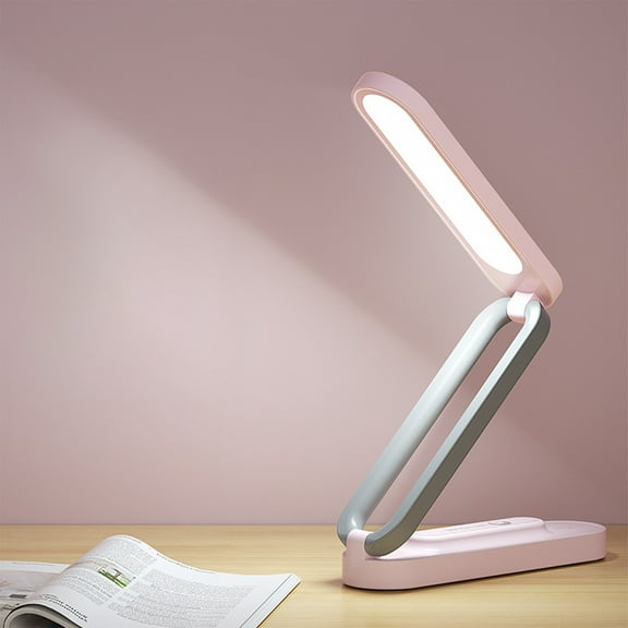 Yika Folding Storage Table Lamp Eye Protection Learning Charging And Plugging-use Desk Night Lamp Usb Bedroom Eye Protection Lamp