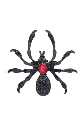 Halloween Decorations European And Dark Halloween Personality Spider Ring Cold Style Fashion Open Forefinger Ring