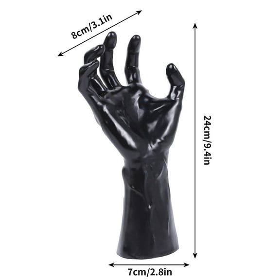 Yika Halloween Decorations Halloween Decorations Indoor Wall Mounted Creepy Reaching Hands With Lighted Candles Hand Horror Decorations Goth Gothic Hanging Wall Art Home