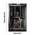 thumbnail image 1 of Yika Halloween Decorations Halloween Horror Curtain Background Cloth FestivalParty Celebration Hanging Cloth, 1 of 5