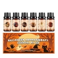 thumbnail image 1 of Yika Halloween Decorations Halloween Themed 6PC Aromatherapy Oil Set With Dropper DIY Diffuser For Home Office, 1 of 9
