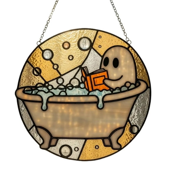 Yika Halloween Decorations The Ghost Of Bathing Time Reader's Halloween Decoration