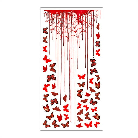 Yika Halloween Decorations Wall Stickers Halloween Party Window Glass Decoration Wall Sticker