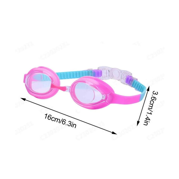 Yika Kids Swim Goggles, Kids Swimming Goggles Anti-fog No Leaking Girls Boys for Age 3-12