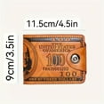 thumbnail image 1 of Yika Men's Wallet Short Personality Beauty Money Clip Men's Two-fold Buckle Multi-card Wallet Bag, 1 of 2