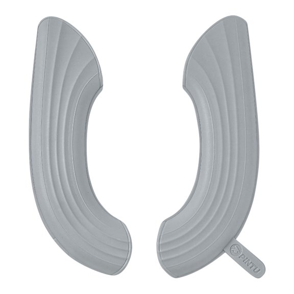 Yika Toilet Seat Cover Pads,New Toilet Mat Winter Portable Toilet Seat Cushion EVA Thickened Non-dirty Hand Paste Toilet Cover Gray