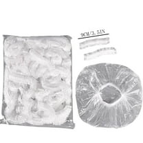 Yika Tupperware Reusable Cling Bags Elastic Cling Bags Stretch Plastic Packaging Bowl Lids Large Elastic Plastic Bowl Lids 100PC