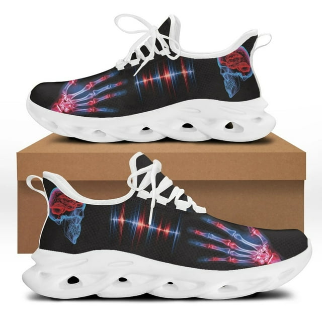 Yikeluo Soft Mesh Swing Sneakers Ladies Medical Platform Shoes for