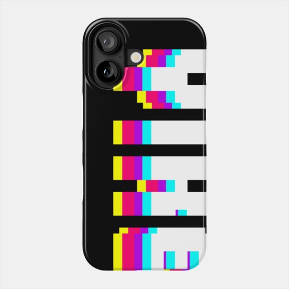 Yikes Pixel Funny Sarcastic Minimalist Quote Case for iPhone 11-17 Slim Cover