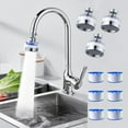 thumbnail image 1 of Yikeyo Twist And Lock Design Polished Universal Sink Water Filter Faucet, 1 of 7