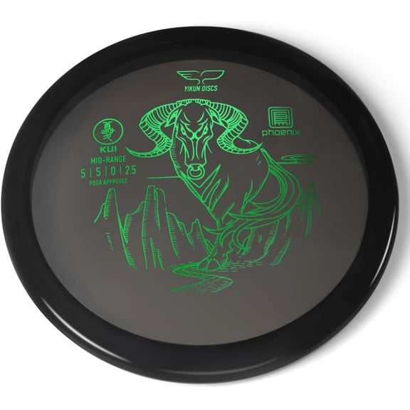 Yikun Midrange Disc Golf Disc-Overstabel Golf Mid-Range,PDGA Approved Great for Competition,Leisure and Entertainment