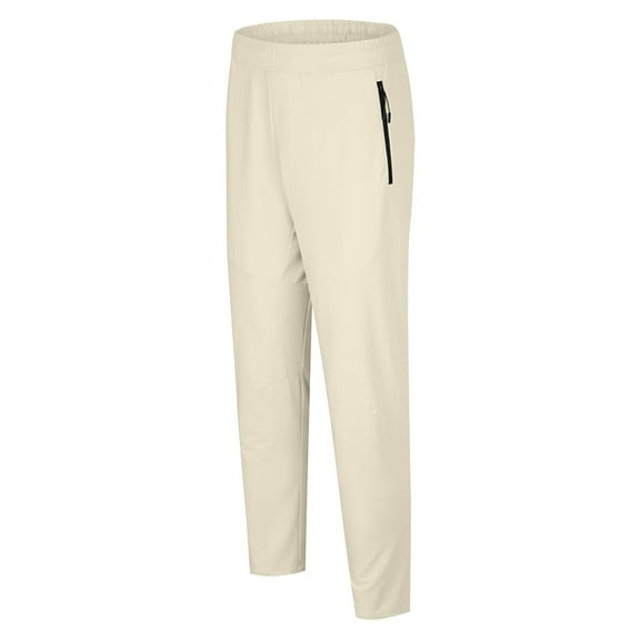 Yiliang Men's Casual Slim Fit Chino Pants Motion Flex Khaki Pants for Men Flexible Straight Leg Lightweight Travel and Work Zipper Fly Trousers