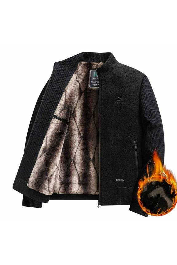 Mens Bomber Jacket Mountain Tactical Jacket Windbreaker Fall Thermal Warm Heated Coat for Hiking,Black,3XL