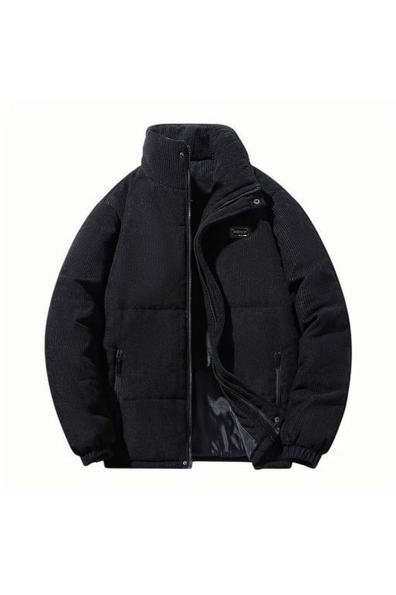 Mens Bomber Jacket Mountain Tactical Jacket Windbreaker Fall Thermal Warm Heated Coat for Hiking,Black,L