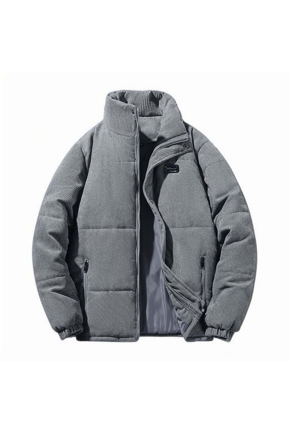 Mens Bomber Jacket Mountain Tactical Jacket Windbreaker Fall Thermal Warm Heated Coat for Hiking,Gray,L