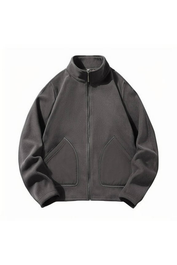 Mens Bomber Jacket Mountain Tactical Jacket Windbreaker Fall Thermal Warm Heated Coat for Hiking,Gray,XL