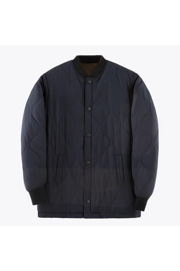 Mens Bomber Jacket Mountain Tactical Jacket Windbreaker Fall Thermal Warm Heated Coat for Hiking,Navy,3XL