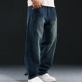 thumbnail image 1 of Yiliang Mens Bootcut Jeans Men's Urbanwear Denim Jeans Comfort Stretch for All Day Wear, 1 of 6