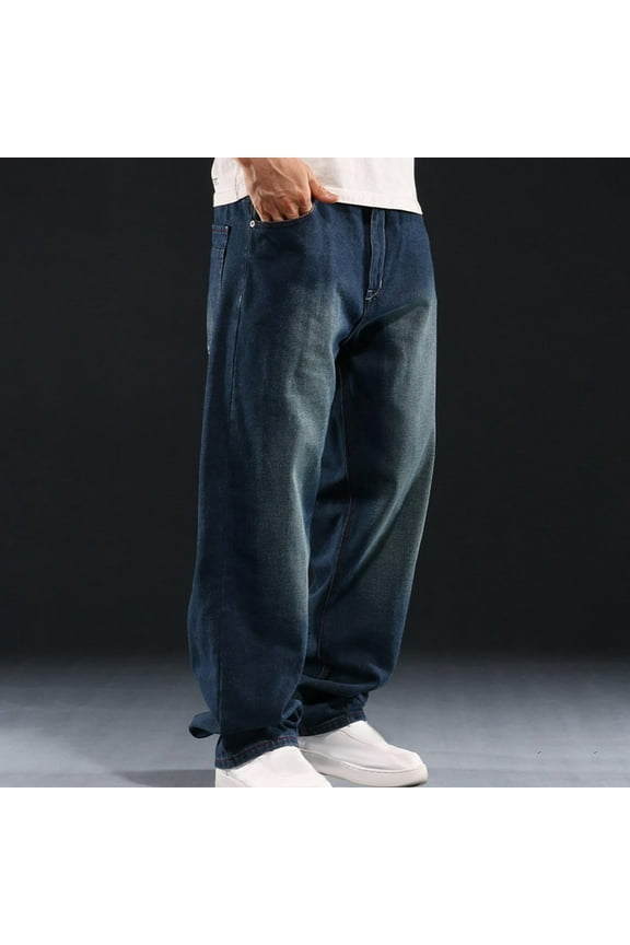 Mens Bootcut Jeans Men's Urbanwear Denim Jeans Comfort Stretch for All Day Wear