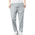 thumbnail image 1 of Yiliang Mens M,Gray,Casual Pants Classic Fit Stretch Chino Pant Flat Front Wrinkle Free Pants, 1 of 4