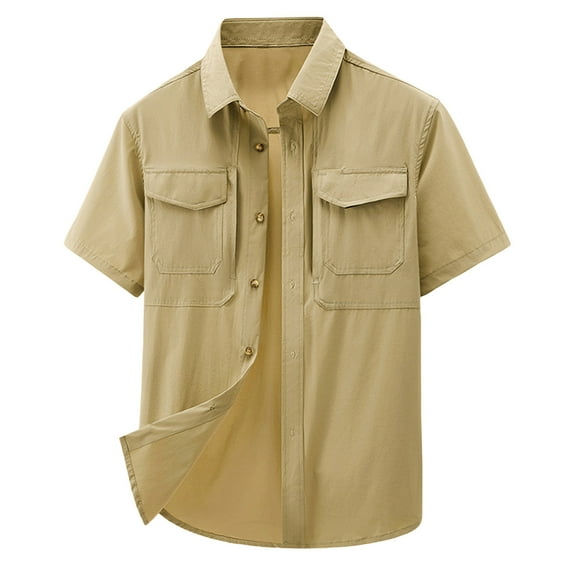 Yiliang T Shirt for Men Mens Premium Linen T Shirt Classic Fit Soft and Comfortable Top for Everyday Wear