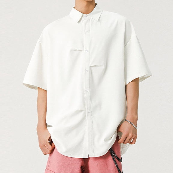 Yiliang T Shirt for Men Mens Slim Fit Linen Eco Conscious Organic Cotton Shirt Plain Breathable and Lightweight Tee for Daily Wear