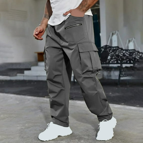 Yiliang Tactical Cargo Pants for Men Eco Friendly Work Pants for Men Recycled Cotton Sustainable Build